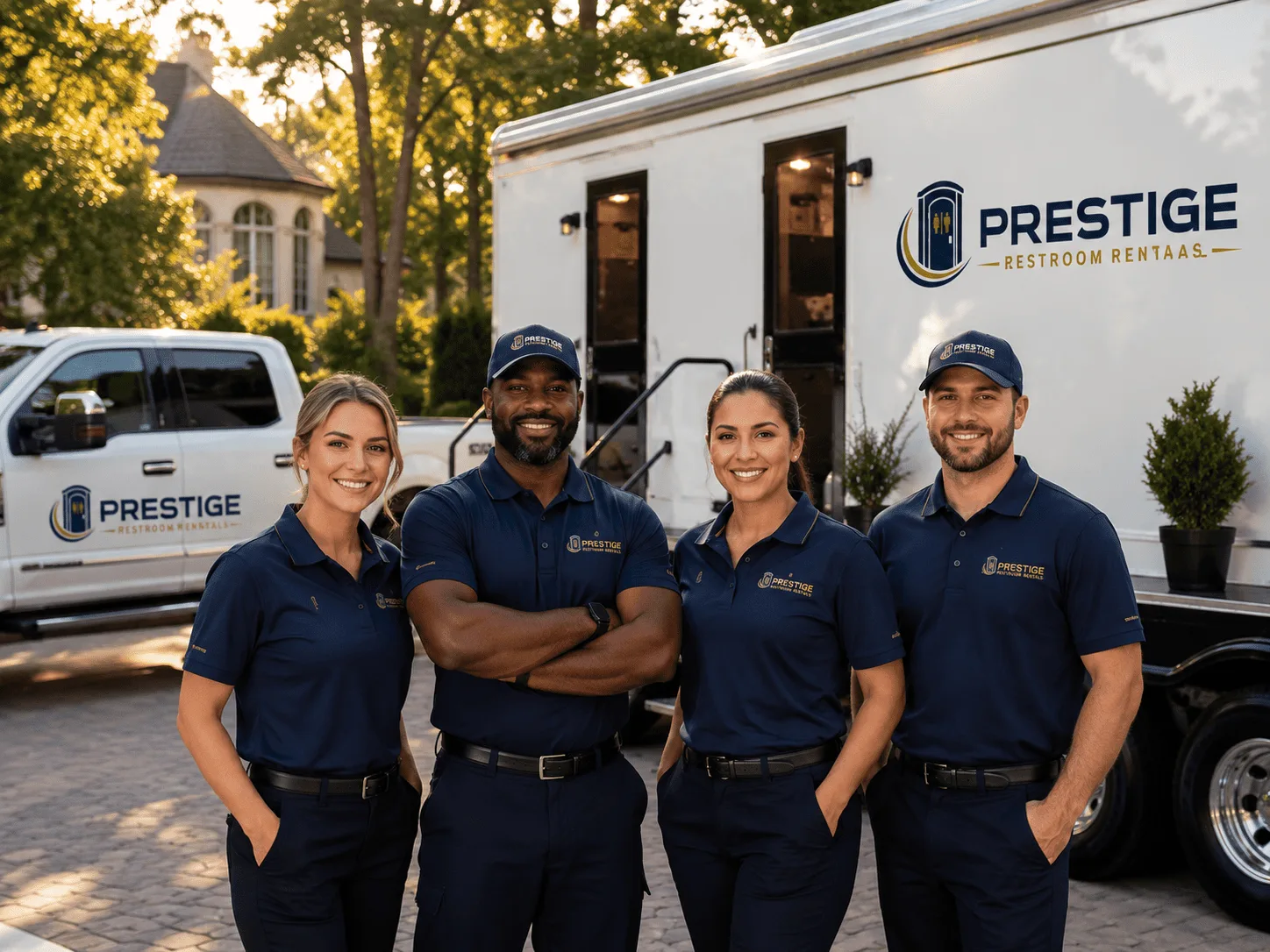 Trusted Luxury Portable Restrooms company in Union, MS